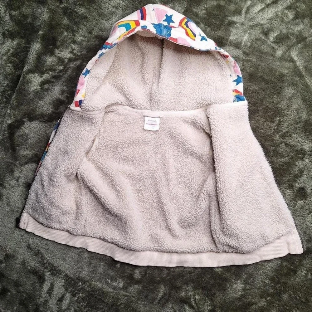 Hanna‎ Andersson rainbow hoodie Size 2T